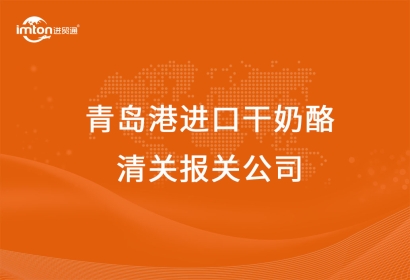 青島港進(jìn)口干奶酪清關(guān)報(bào)關(guān)公司