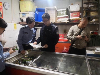 9月29日重慶開展冷凍肉品市場綜合整治